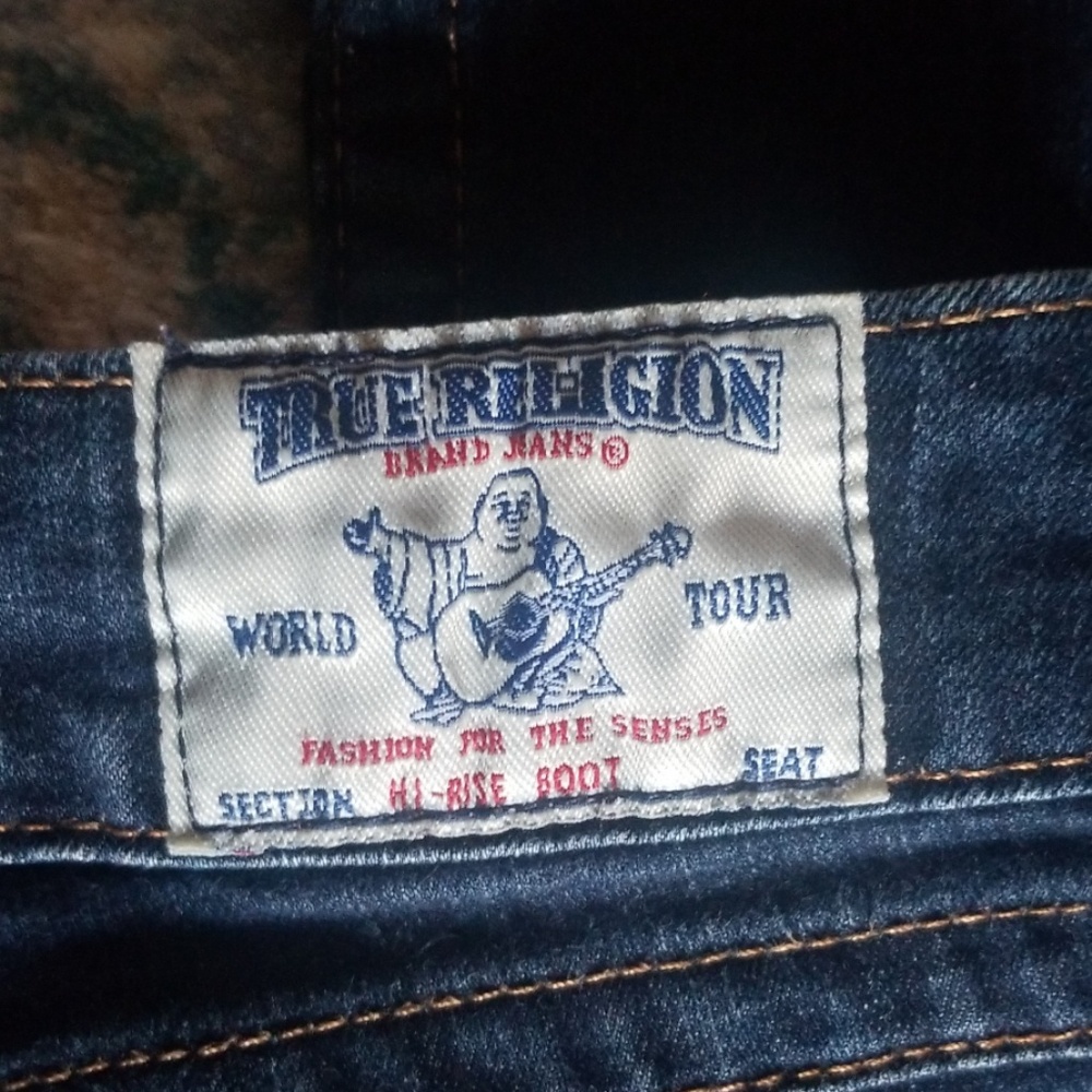 True Religion Hi-Rise Boot Jeans 27 - Picture 5 of 8
